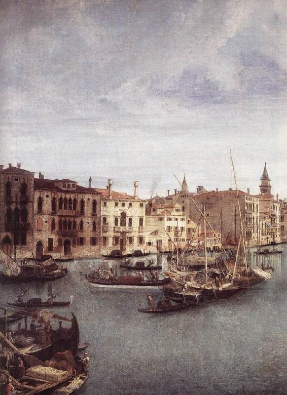 MARIESCHI, Michele View of the Basilica della Salute (detail) r oil painting image